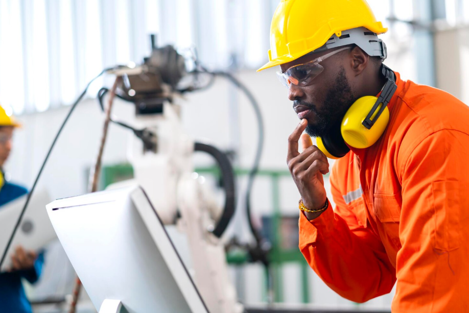 Judey engineers on site